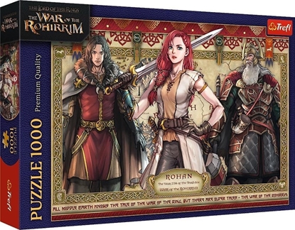 Picture of Trefl Puzzle Wadca Piercieni - Wojna Rohirrimów 1000 elementów (10937)