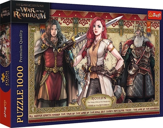 Picture of Trefl Puzzle Wadca Piercieni - Wojna Rohirrimów 1000 elementów (10937)