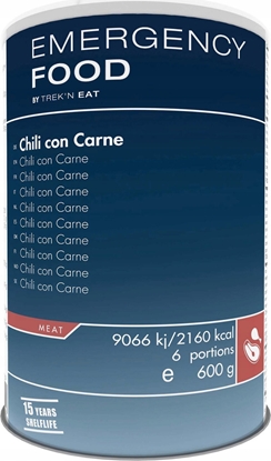 Picture of Trek N Eat EMERGENCY LINE Chili con Carne, 600g  [Chili con Carne-EL]