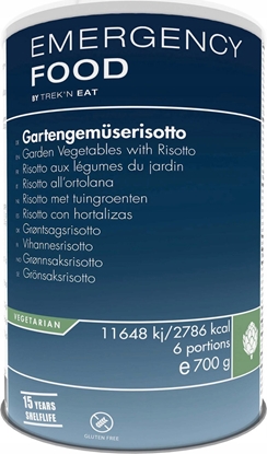 Picture of Trek N Eat EMERGENCY LINE Ogrodowe risotto warzywne, 700g  [Garden Vegetables with Risotto-EL]