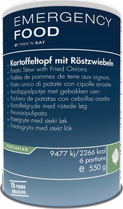 Picture of Trek N Eat EMERGENCY LINE Potrawka ziemniaczana z praon cebul, 550g  [Potato Stew with Fried Onions-EL]