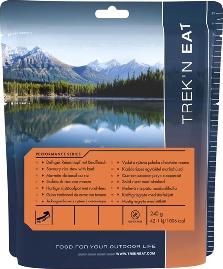 Picture of Trek N Eat Gulasz ryowy z woowin PS1000+  [Hearty rice stew + beef PS1000+]