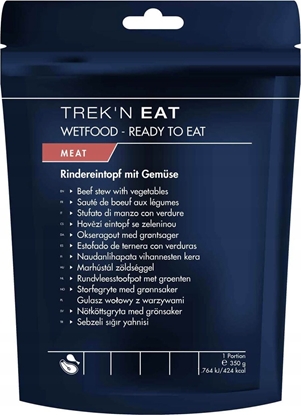 Picture of Trek N Eat Gulasz woowy z warzywami-RTE 350g  [Beef Stew with Vegetables-RTE]