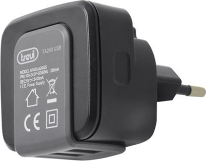 Picture of Trevi 2 lizd USB tinklo kroviklis 2400mA TREVI TA 240
