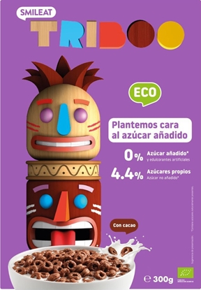 Picture of Triboo BIO Patki niadaniowe kóka zboowe kakao bez cukru, 300g