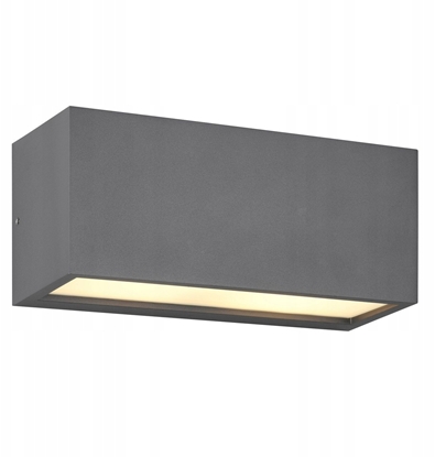 Изображение Trio Mayenne 218560242 kinkiet lampa cienna ogrodowa IP44 2x28W E14 antracyt