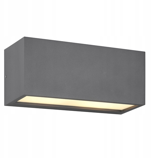 Изображение Trio Mayenne 218560242 kinkiet lampa cienna ogrodowa IP44 2x28W E14 antracyt