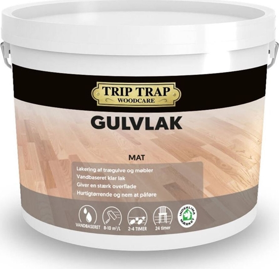 Picture of TRIP TRAP Gulvlak mat farveløs 4,5L