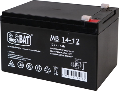 Picture of Triton Akumulator elowy 12V/14Ah do pojazdów elektrycznych dla dzieci Cz zapasowa