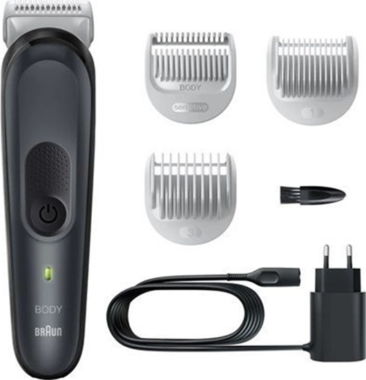 Picture of TRITON Braun Body Groomer BG3340 Cordless and corded Black/Grey