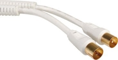 Изображение Triton Kabel antenowy TV 100dB M/F, biay, 5,0 m