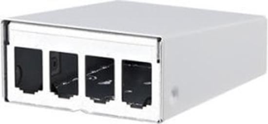 Изображение Triton Modu METZ CONNECT obudowa natynkowa 4 porty czysta biel RAL9010