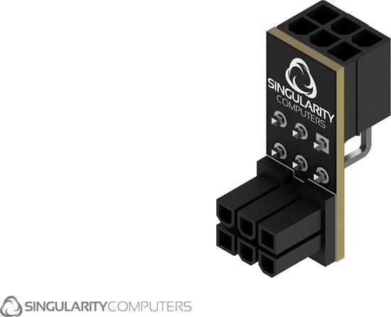 Picture of TRITON Singularity Shift Motherboard 6pin PCIE 90 Grad Adapter