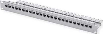 Attēls no Triton Stela moduowy 19 1 U, z 24 moduami AMJ-SL kat. 6A (klasa EA) (ISO/IEC), szary