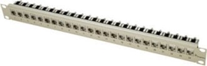 Attēls no Triton Stojak moduowy 19 1 U, z 24 moduami AMJ kat. 6A (klasa EA) (ISO/IEC), czarny