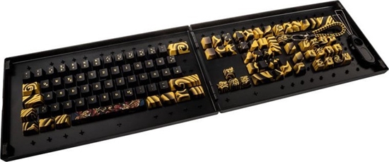 Picture of TRITON Traitors TIGER SKETCH Limited Keycap Set, PBT (DE)