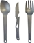 Изображение Triton Zestaw sztuców tytanowych Rockland Titanium Pure Uniwersalny (R364)