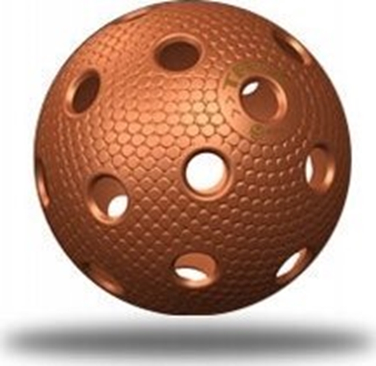 Picture of Trix Pika Pieczka do Unihokeja Floorball Snakeskin TRIX IFF Brzowa 72 mm 1szt