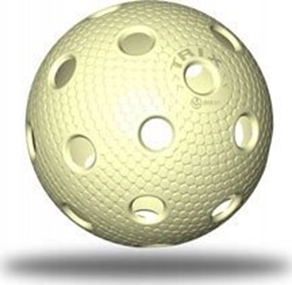 Attēls no Trix Pika Pieczka do Unihokeja Floorball Snakeskin TRIX IFF Kremowa 72 mm 1szt