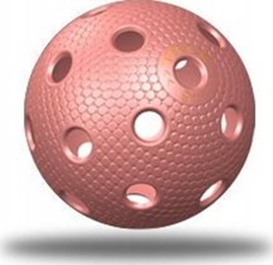 Picture of Trix Pika Pieczka do Unihokeja Floorball Snakeskin TRIX IFF Róowa 72 mm 1szt