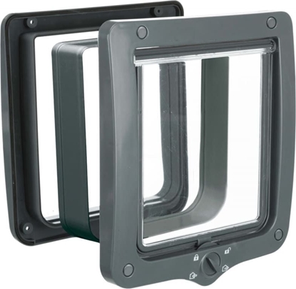 Attēls no Trixie Drzwiczki dla kota XXL szare