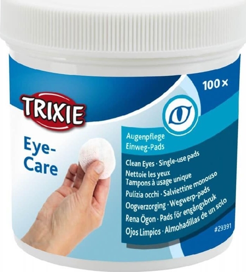Picture of Trixie Eye Care Czyste oczy - chusteczki, 100 szt. (TX-29391)