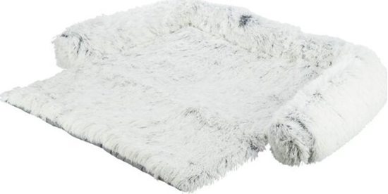 Picture of Trixie Harvey, legowisko ochraniajce meble, dla psa/kota, biao/czarne, 90 x 90 cm