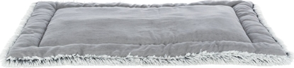 Attēls no Trixie Harvey, mata, dla psa/kota, biao-czarna/szara, plusz/welur, 140 x 90 cm