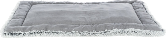 Изображение Trixie Harvey, mata, dla psa/kota, biao-czarna/szara, plusz/welur, 140 x 90 cm