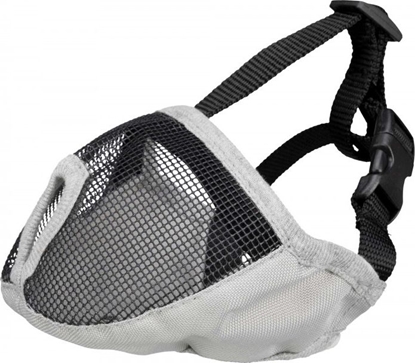 Attēls no Trixie Kaganiec dla psów ras krótkopyskich, poliester, SM: 24 cm, szary