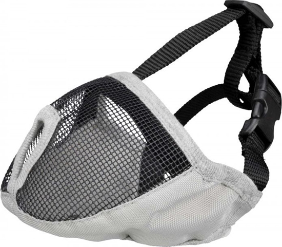 Picture of Trixie Kaganiec dla psów ras krótkopyskich, poliester, SM: 24 cm, szary