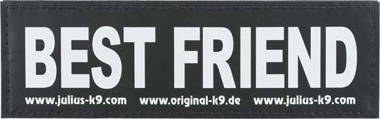 Изображение Trixie Naklejki na rzep Julius-K9, "BEST FRIEND'', L