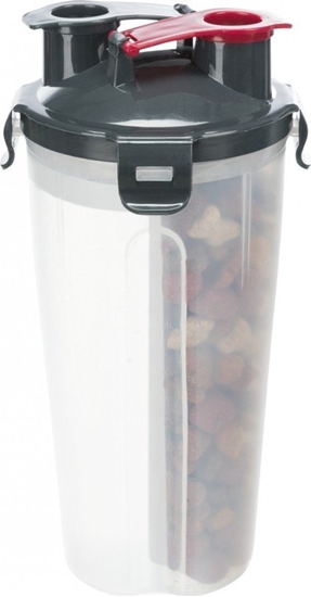Picture of Trixie Pojemnik na karm i wod, plastik, o11 × 23 cm, 2 x 0,35 l