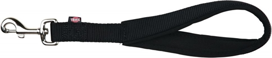 Picture of Trixie Smycz Premium krótka - Czarna 2.5 cm M-XL