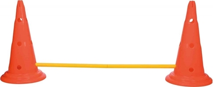 Picture of Trixie Tor przeszkód dla psa Dog Activity, zestaw 2 czci, o 30 × 50 cm 100 cm, pomaraczowy/óty