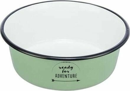 Picture of Trixie TX-25211 MISKA STALOWA / EMALIOWANA 0.3l  / 12cm ZIELONA