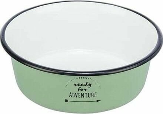 Picture of Trixie TX-25211 MISKA STALOWA / EMALIOWANA 0.3l  / 12cm ZIELONA