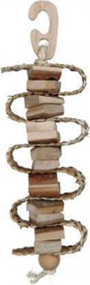 Attēls no Trixie Zabawka ze som i dzwonkiem "Natural Living", 21 cm