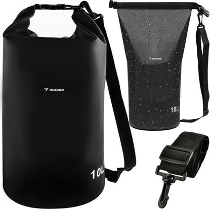 Picture of Trizand Worek wodoszczelny 10L czarny 23565
