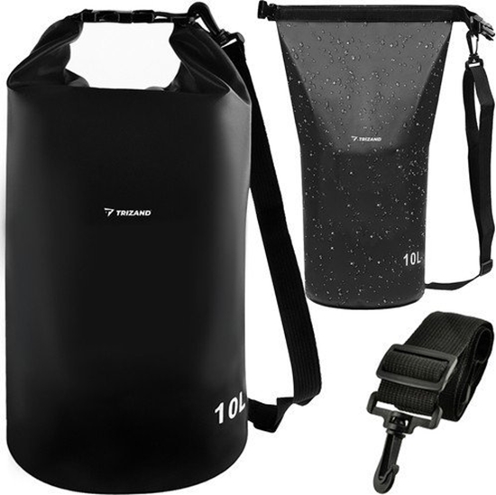 Picture of Trizand Worek wodoszczelny 10L czarny 23565