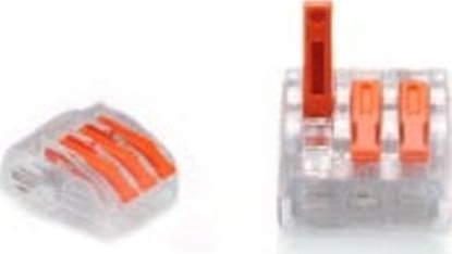 Attēls no Trytyt ZCZKA DO PRZEWODÓW ZATRZASKOWA 0,2-4,0mm2 PC-233 3GNIAZDA (50szt.)