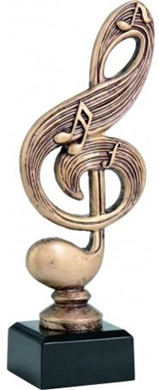 Изображение Tryumf Figurka odlewana muzyka RTY3859A/BR