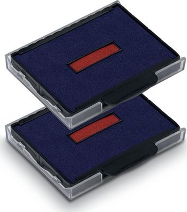 Picture of Trodat Austauschkissen 2Stk blau rot 6/57/2/SB für 5470