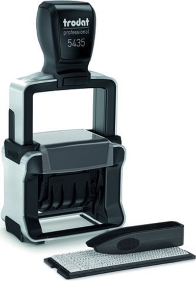 Picture of Trodat Datumstempel Professional 4.0/SB Typo+Kis bl-rot5435