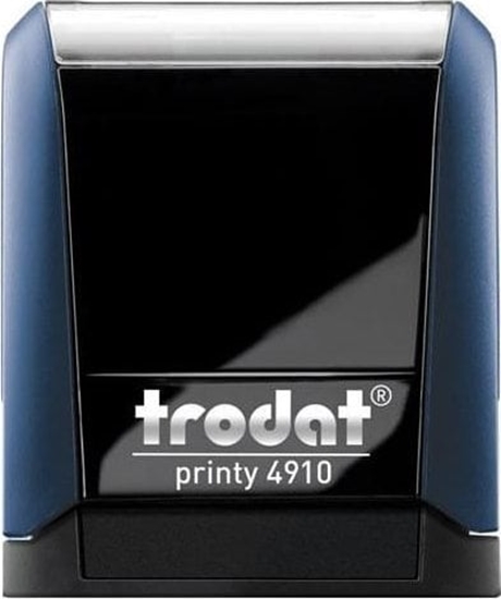 Изображение Trodat PIECZTKA TRODAT 4910 NIEBIESKA - PODUSZKA CZARNA 26X9MM