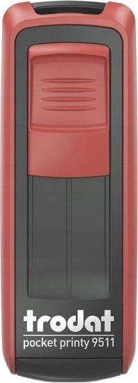 Изображение Trodat Piecztka Trodat Pocket Printy 9511 czerwona