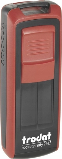 Изображение Trodat Piecztka Trodat Pocket Printy 9512 czerwona