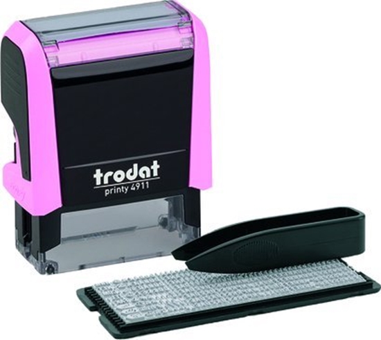 Picture of Trodat trodat Stempel Printy Typom 4.0/SB Paste rosa+Kis schw 4911
