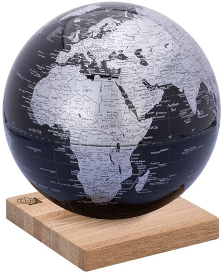 Изображение TROIKA Globus EXPLORER 360  schwarz, silberfarben, glänzend