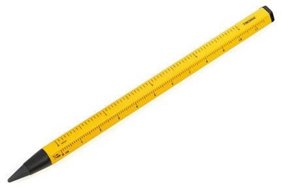 Picture of TROIKA Multitasking-Bleistift CONSTRUCTION ENDLESS gelb